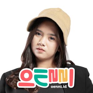topi bucket wanita korea bucket hat trendy oenni warna mocca standar