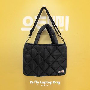LAPTOP BAG PUFF BLACK OENNI.ID