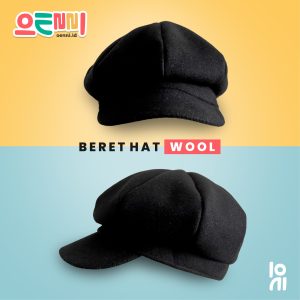 Topi beret komando newsboy korea oenni