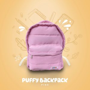 OENNI.ID BACKPACK UNISEX PUFF SCHOOL BAG PINK