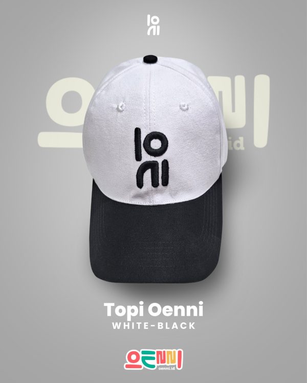 Topi Bisbol Baseball Cap Oenni Kombinasi Warna Brown Latte - Gambar 4
