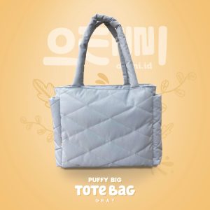 Tote Bag Big Puffy Oenni Grey Abu