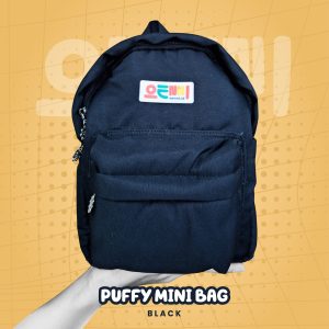 tas ransel mini puff oenni hitam