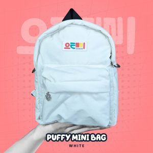 tas ransel mini puff oenni putih