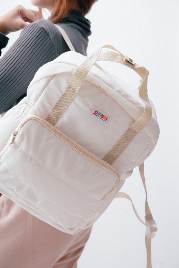 Tas Punggung Ransel Sporty Puffy New Oenni BW - Gambar 3