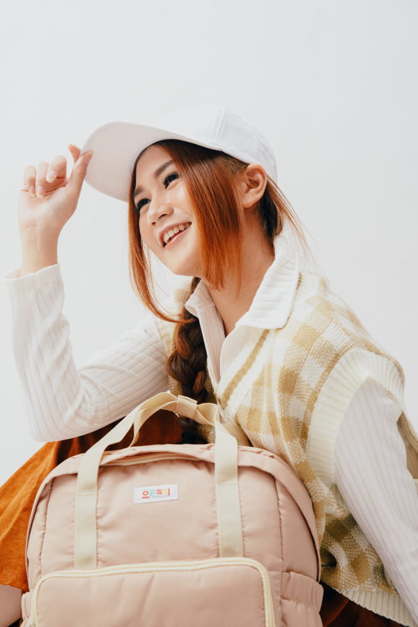 Tas Punggung Ransel Sporty Puffy New Oenni - Gambar 5