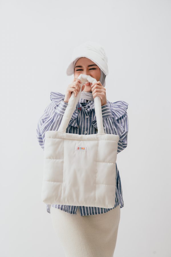 Tote Bag Sporty Puffy New Oenni BW