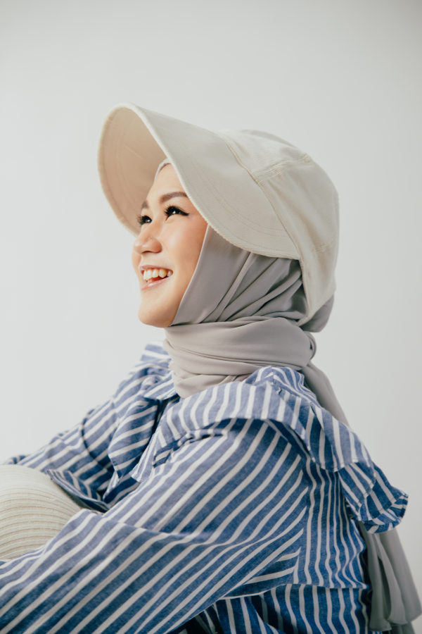 Topi Bucket Standar Curduroy BW