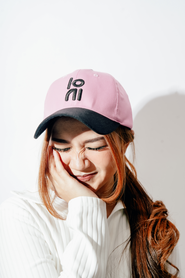 Topi Bisbol Baseball Cap Oenni Kombinasi Warna Pink