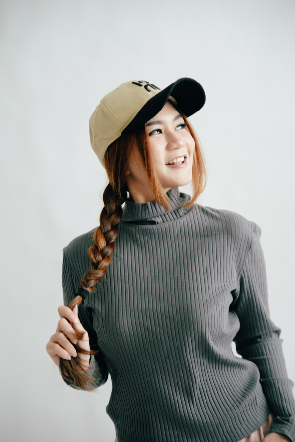 Topi Baseball Oenni Mocca Black