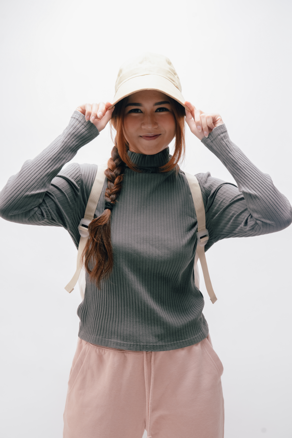 Topi Bucket Standar Latte - Gambar 4