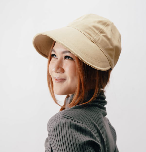Topi Bucket Standar Latte - Gambar 5