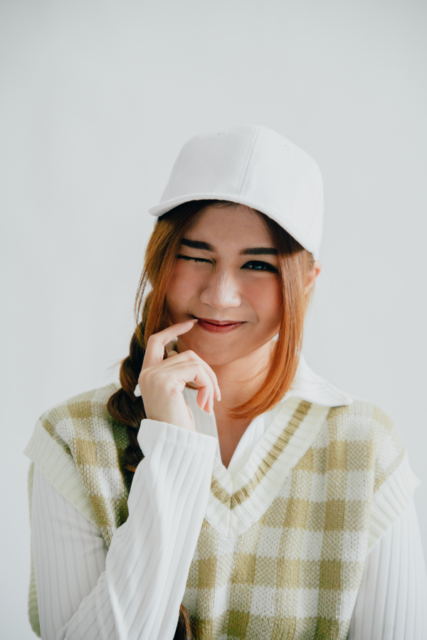 Topi Baseball BW