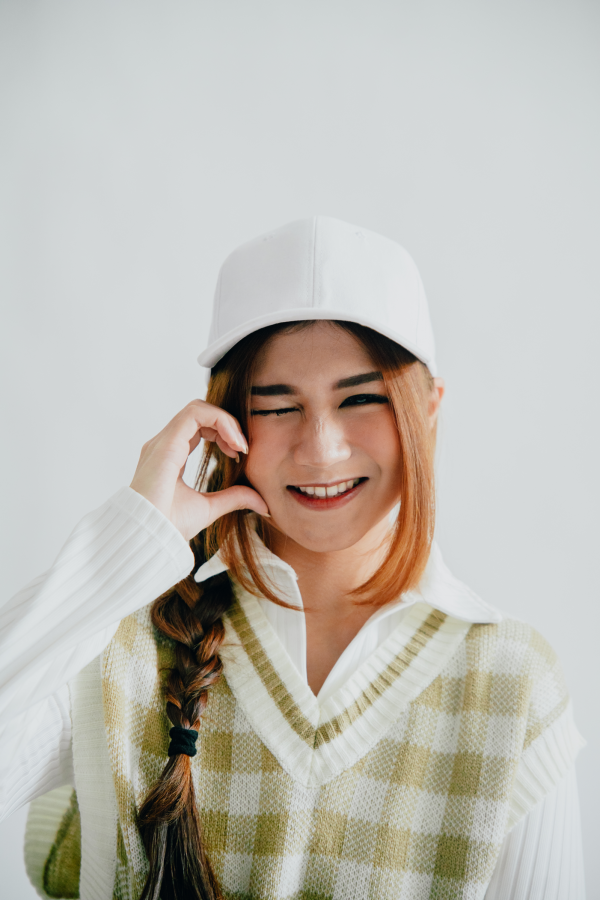 Topi Baseball BW - Gambar 4